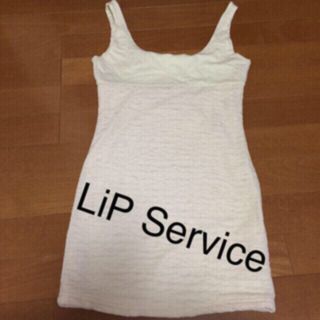 リップサービス(LIP SERVICE)のリップサービス タンクワンピ(ミニワンピース)