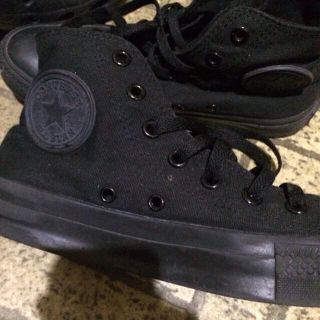 コンバース(CONVERSE)の黒コンバースハイカット♥︎(スニーカー)