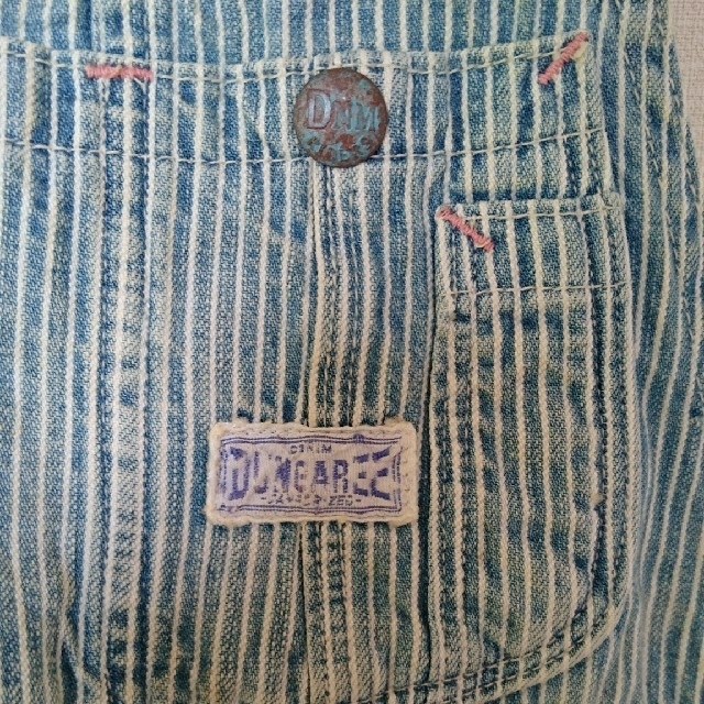 DENIM DUNGAREE(デニムダンガリー)の値下げ♡新品 デニム＆ダンガリー オーバーオール 110 キッズ/ベビー/マタニティのキッズ服男の子用(90cm~)(その他)の商品写真