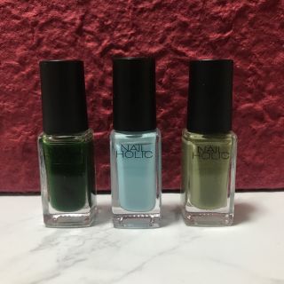 ネイルホリック(NAIL HOLIC)の【最終値下げ】秋冬ネイル三色セット ネイルホリック(マニキュア)