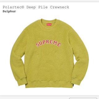 シュプリーム(Supreme)のSupreme Polartec Deep Pile Crewneck L(スウェット)