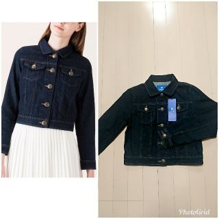 バーバリーブルーレーベル(BURBERRY BLUE LABEL)の新品☆ブルーレーベルクレストブリッジ☆2016☆デニムジャケット Gジャン(Gジャン/デニムジャケット)