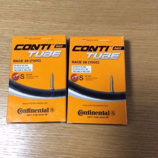 ２本セット Continental チューブ 700×20-25C(その他)