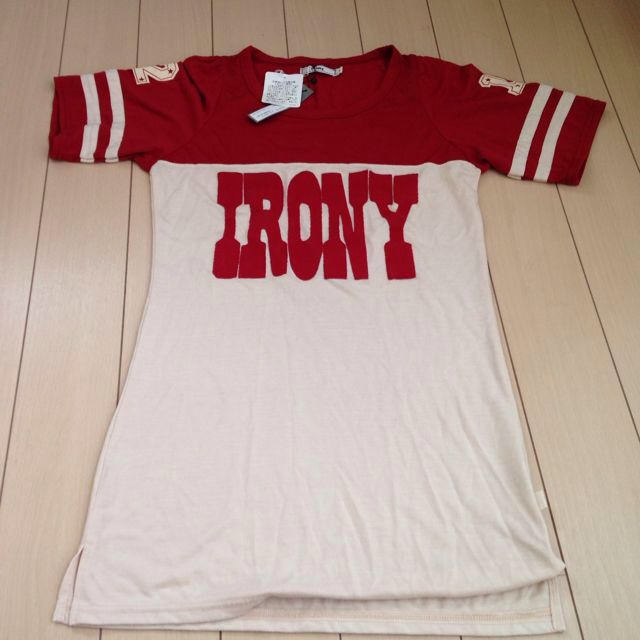 IRONY(アイロニー)のirony 長めTシャツ レディースのトップス(Tシャツ(半袖/袖なし))の商品写真