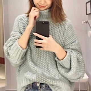 エイチアンドエム(H&M)のH&M チャンキーニット ざっくりニット インスタ(ニット/セーター)