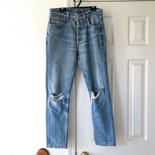 リーバイス(Levi's)の【sullen購入】Levis リーバイス ● 501クラッシュデニム【送料込】(デニム/ジーンズ)