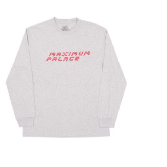 Supreme(シュプリーム)のSサイズ PALACE TRI-FLECT LONGSLEEVE grey メンズのトップス(その他)の商品写真