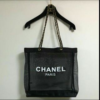 CHANEL トートバッグ メッシュトートバッグ