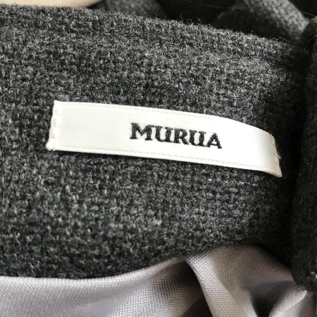 MURUA(ムルーア)のMURUA サスペンダー付コクーンスカート（取り外し可） レディースのスカート(ミニスカート)の商品写真