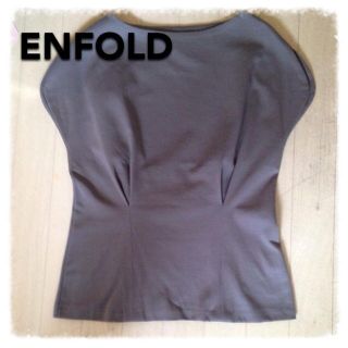 エンフォルド(ENFOLD)のエンフォルドサマーミラノフレンチボートT(カットソー(半袖/袖なし))