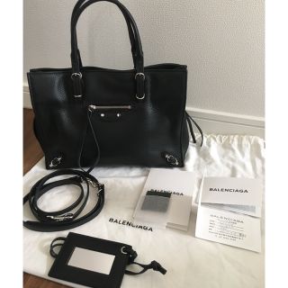 バレンシアガ(Balenciaga)の新品に近いです☆ バレンシアガ ペーパー バッグ A6 ジップ 2wayバッグ(ショルダーバッグ)