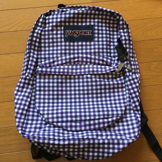 ジャンスポーツ(JANSPORT)のJANSPORT ギンガムチェックバックパック(バッグパック/リュック)