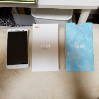 エルジーエレクトロニクス(LG Electronics)のau isai LGL22 中古(スマートフォン本体)