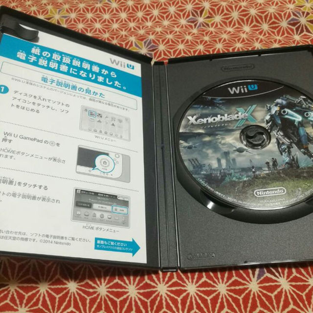 Wii U(ウィーユー)のゼノブレイドクロス エンタメ/ホビーのゲームソフト/ゲーム機本体(携帯用ゲームソフト)の商品写真