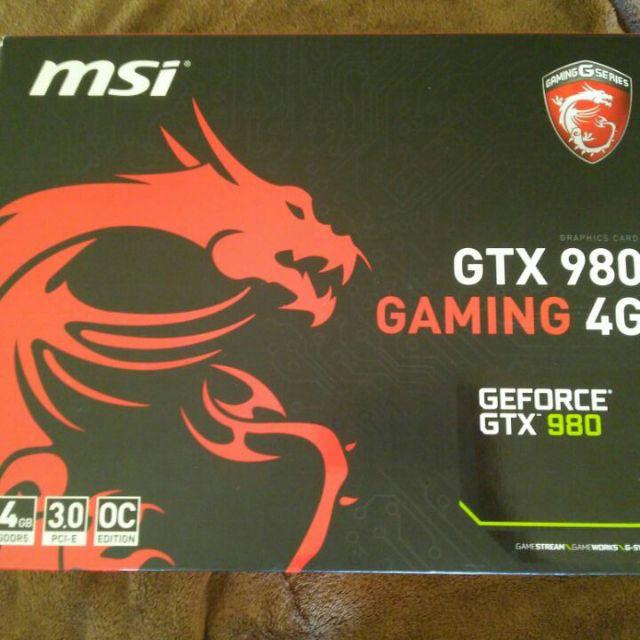 PCパーツ MSI GTX980 4GB