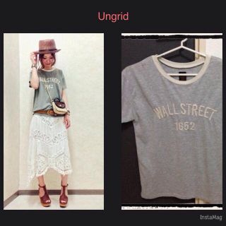 アングリッド(Ungrid)のUngrid WALLSTREETTee(Tシャツ(半袖/袖なし))