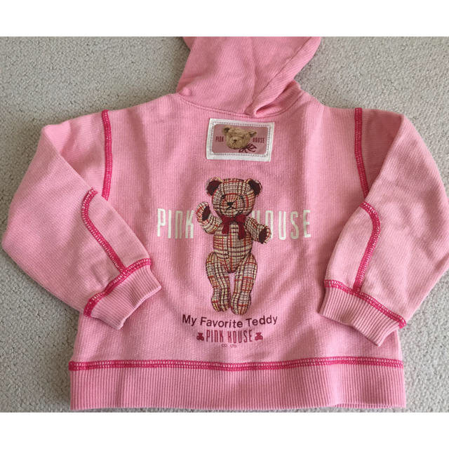 PINK HOUSE(ピンクハウス)の〈値下げしました！〉ピンクハウス トレーナー90 キッズ/ベビー/マタニティのキッズ服女の子用(90cm~)(Tシャツ/カットソー)の商品写真