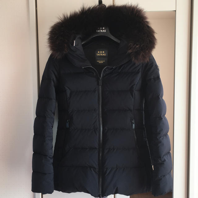 最旬トレンドパンツ TATRAS ダウン レディース タトラス 黒 02