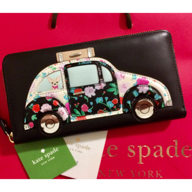 Melodyさま専用 Kate spade チワワとワーゲン車の長財布