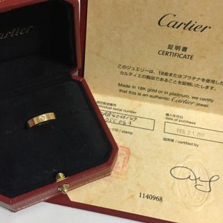 カルティエ(Cartier)のカルティエ ラブリング最終価格 たおまるさん専用(リング(指輪))