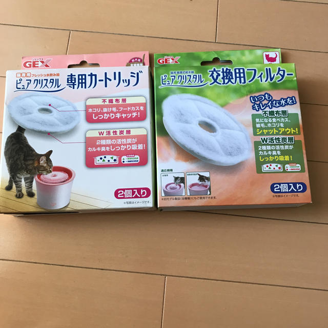 ピュアクリスタル猫交換フィルター3枚 その他のペット用品(猫)の商品写真