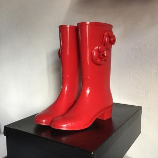 CHANEL(レインブーツ/長靴 ・ レッド/赤色系)のフリマアイテム一覧 CHANEL(レインブーツ/長靴 ・ レッド/赤色系)のフリマアイテム一覧