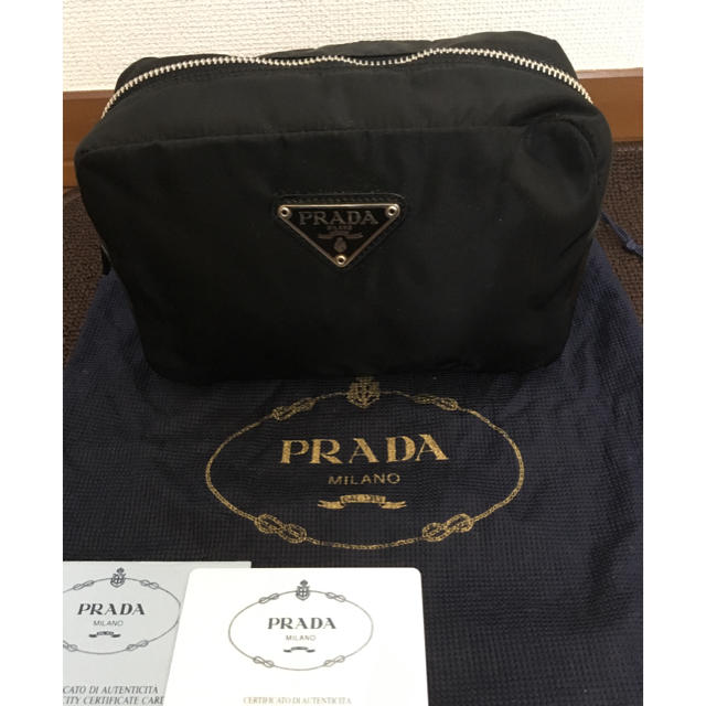 PRADA(プラダ)のプラダ ポーチ レディースのファッション小物(ポーチ)の商品写真