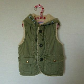 デニムダンガリー(DENIM DUNGAREE)のrh様専用 デニム＆ダンガリー ベスト・スヌーピーコラボパーカー 110(ジャケット/上着)