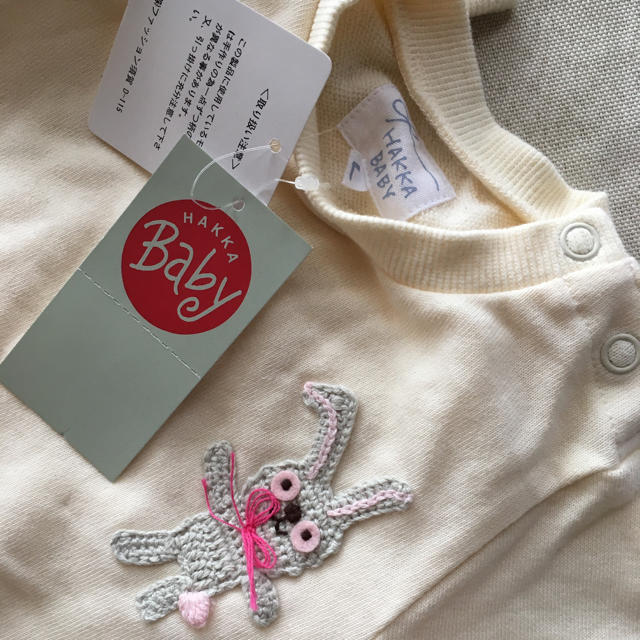 hakka baby(ハッカベビー)のハッカベビー トレーナー 90 キッズ/ベビー/マタニティのキッズ服女の子用(90cm~)(Tシャツ/カットソー)の商品写真