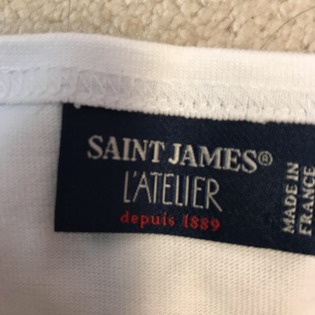 SAINT JAMES(セントジェームス)の値下げしました(o^^o)セントジェームス ロングボーダーTシャツ レディースのトップス(Tシャツ(長袖/七分))の商品写真