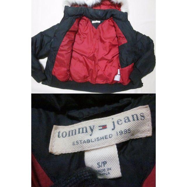 TOMMY HILFIGER(トミーヒルフィガー)のtommy jeans　ファーフード　中綿　ジャケット　ジャンバー　S/P M　 レディースのジャケット/アウター(ダウンジャケット)の商品写真