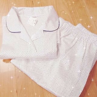 シマムラ(しまむら)の【新品】週末限定値下げ♥️GU似♥️ドットが可愛いパジャマ♥️(パジャマ)