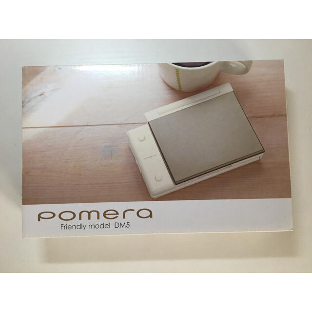 キングジム(キングジム)のデジタルメモ pomera DM5 スパークリングシルバー インテリア/住まい/日用品のオフィス用品(OA機器)の商品写真