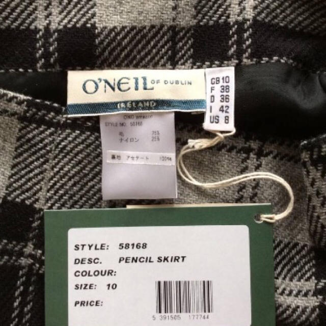 O'NEILL(オニール)の新品 ★ O'NEIL of DUBLIN  ペンシルスカート レディースのスカート(ひざ丈スカート)の商品写真