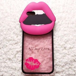 26☆新品☆可愛いビックリップシリコンiPhone6ケース(iPhoneケース)