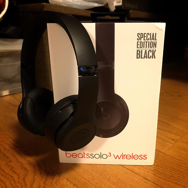 .✩ beats solo3 wireless ブラック スマホ/家電/カメラのオーディオ機器(ヘッドフォン/イヤフォン)の商品写真