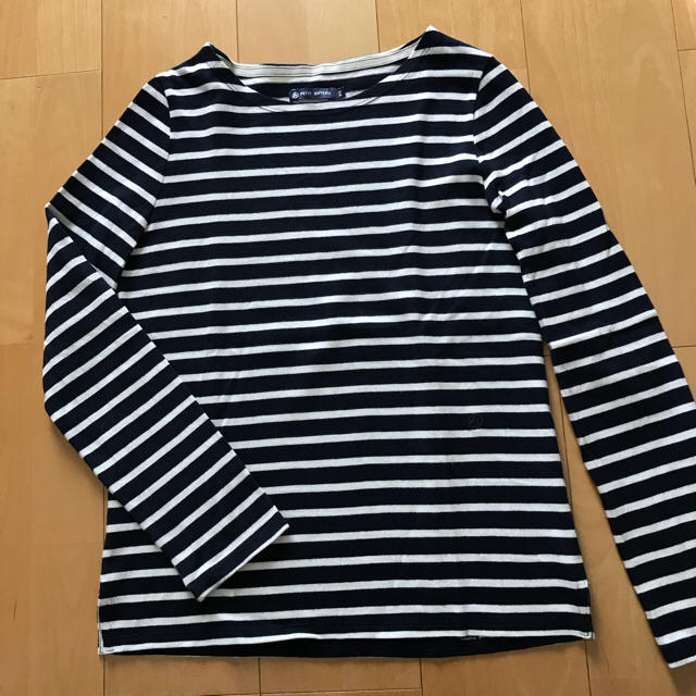 PETIT BATEAU(プチバトー)のSale❗️美品 ♪ プチバトー ボーダー カットソー レディースのトップス(カットソー(長袖/七分))の商品写真