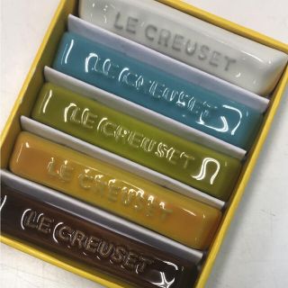 ルクルーゼ(LE CREUSET)のル・クルーゼ ストーンウェアー カトラリーレスト 箸置き(カトラリー/箸)