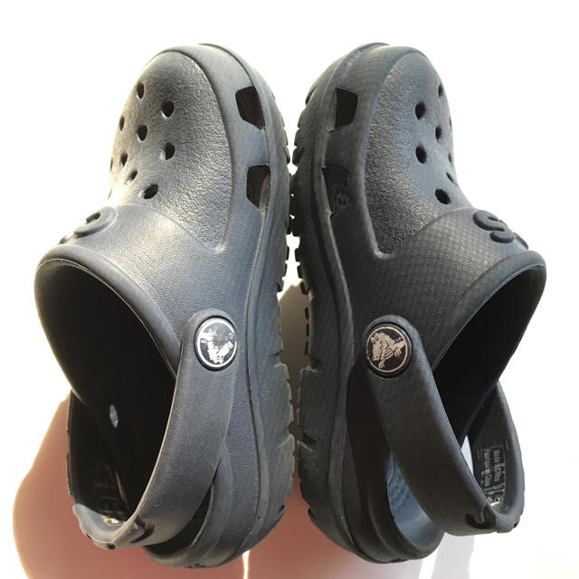 crocs(クロックス)のクロックス ベビー キッズ シューズ スリッパ 靴  キッズ/ベビー/マタニティのベビー靴/シューズ(~14cm)(サンダル)の商品写真