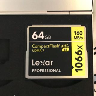 レキサー(Lexar)の★美品★LEXAR MEDIA レキサーコンパクトフラッシュ CF(デジタル一眼)