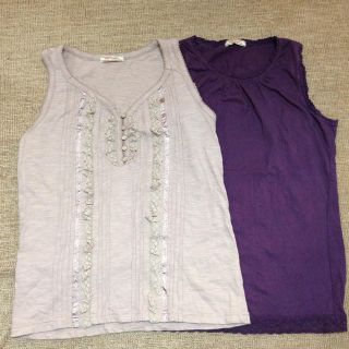 MOUTHvally♡タンク2枚♪新品(タンクトップ)