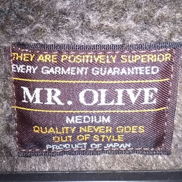 Mr.OLIVE(ミスターオリーブ)の裏ボア　ベスト メンズのジャケット/アウター(その他)の商品写真