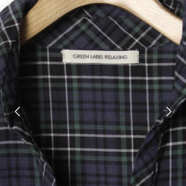 UNITED ARROWS green label relaxing(ユナイテッドアローズグリーンレーベルリラクシング)のチェックシャツ  レディースのトップス(シャツ/ブラウス(長袖/七分))の商品写真