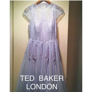 テッドベイカー(TED BAKER)のフローラルドレス 最終値下げ(ミディアムドレス)