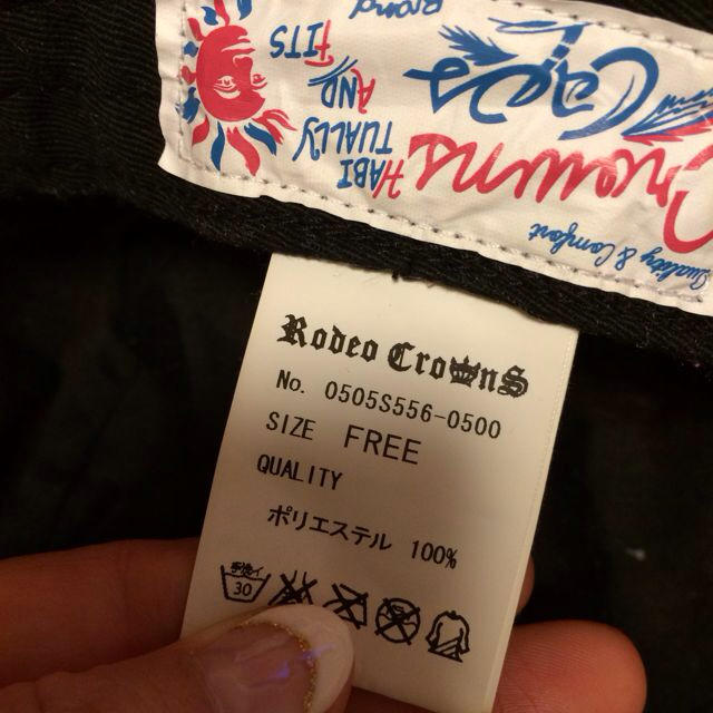 RODEO CROWNS(ロデオクラウンズ)のR.C.花柄ハット レディースの帽子(ハット)の商品写真