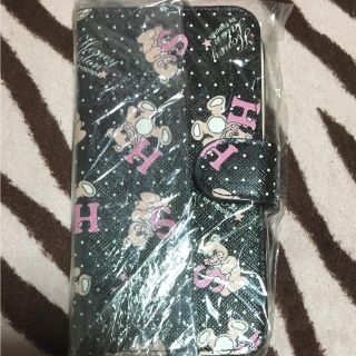 ハニーサロンバイフォピッシュ(honey salon by foppish)の♡新品・未使用♡ハニーサロン♡ハニーベアブラック♡iPhone6♡(iPhoneケース)