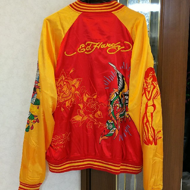 Ed Hardy(エドハーディー)のエド ハーディー スカジャン メンズのジャケット/アウター(スタジャン)の商品写真