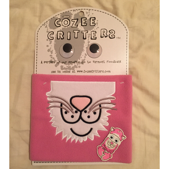 お値下げ！！！コージークリッターズ　ネットラップ キティ ピンク レディースのファッション小物(ネックウォーマー)の商品写真