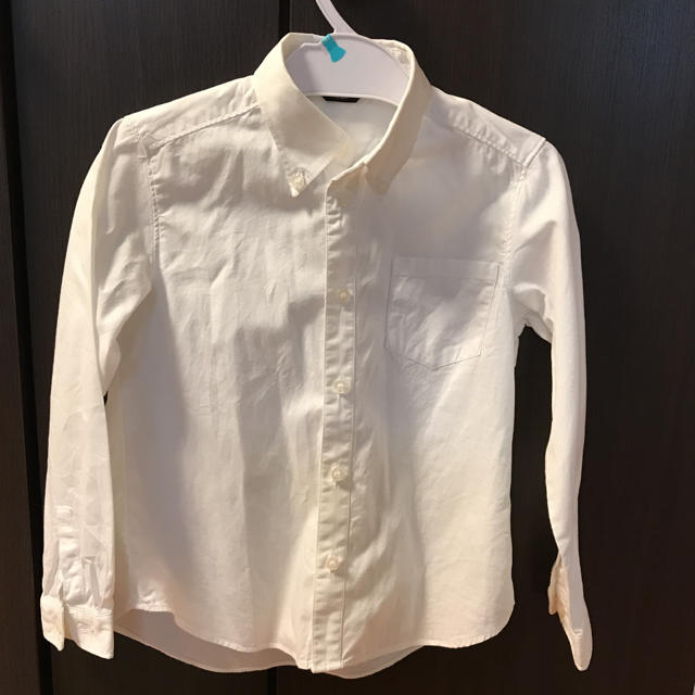 COMME CA ISM(コムサイズム)の白シャツ   コムサ     COMME  CA  ISM  キッズ/ベビー/マタニティのキッズ服男の子用(90cm~)(ブラウス)の商品写真