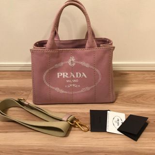 PRADA - プラダ♡カナパ♡アラバストロ♡ピンクの通販 by しょん